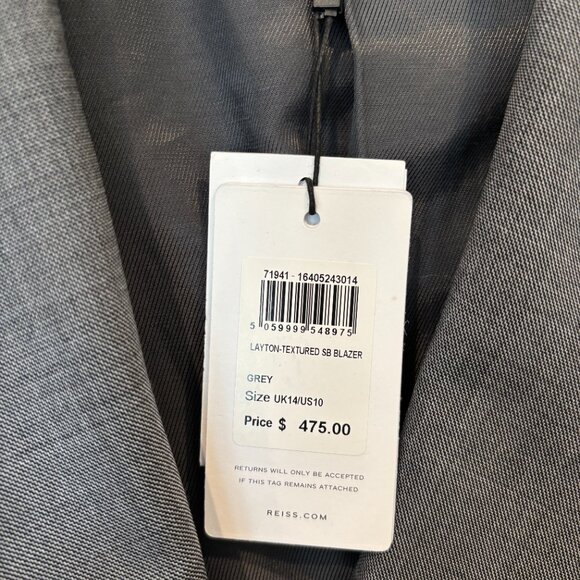 Reiss Layton Textured SB Blazer - Picture 5 of 5